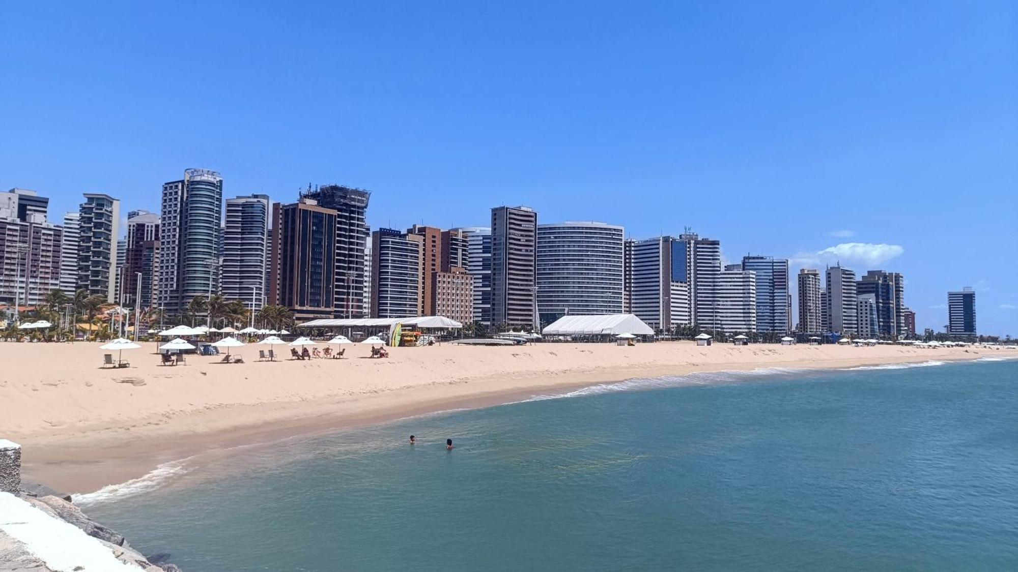 Excelente Apto Com Vista Mar Na Praia De Iracema Fortaleza  Exterior foto